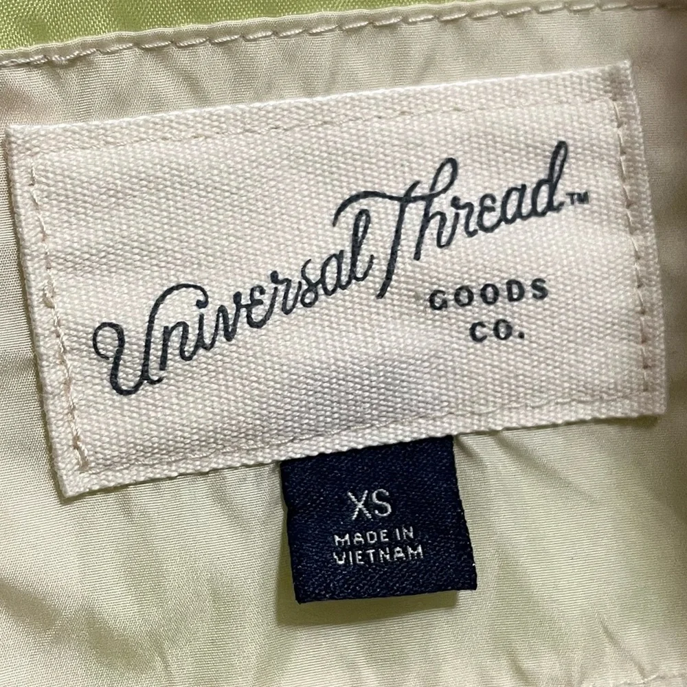 Universal Thread Sherpa Mixed Media Jacket Cream | Size XS - Picture 3 of 5